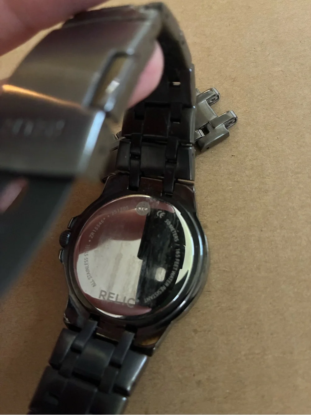 Relic Men's Gunmetal Watch
